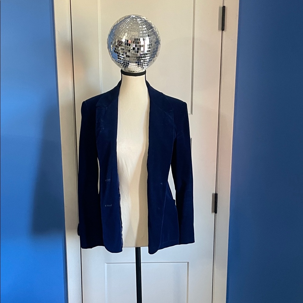 Elegant Blue Women's Blazer